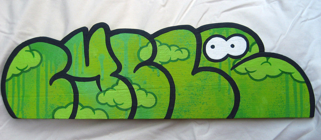 CYCLE  -  Toxic Green Cycle Throw Up