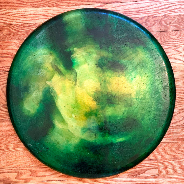 Richard Hambleton "Landscape" Green