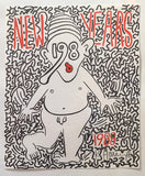 Keith Haring/LA2 "New Years 1988"