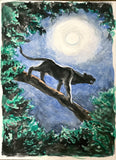 Robert Hawkins "Panther in Tree"