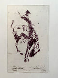 Richard Hambleton -"Rodeo on Plexi"