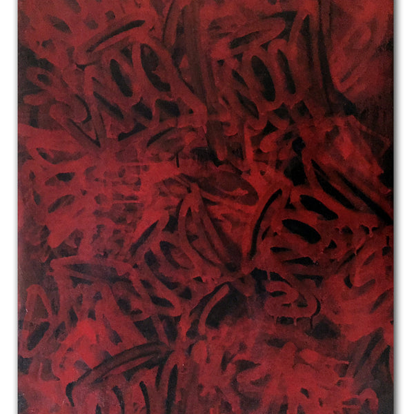 SEEN  -  "Devil Tags" 1990 Canvas