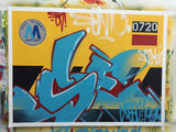 GRAFFITI ARTIST SEEN  -  "MTA Service Train"  Aerosol on  Canvas
