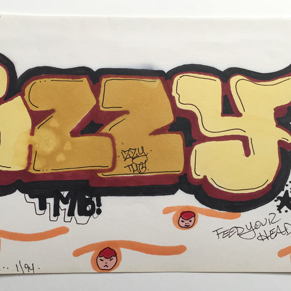 IZ THE WIZ - " IZZY" Drawing
