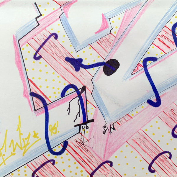 IZ THE WIZ - "IZ" Drawing 1995