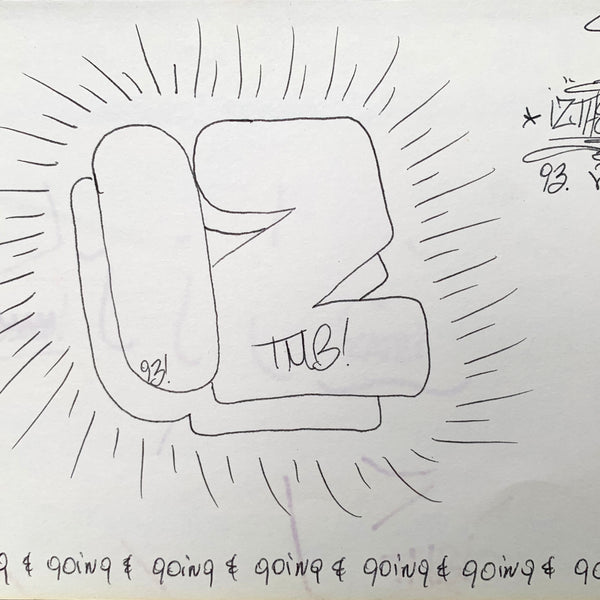 IZ THE WIZ - "IZ" Drawing 1993