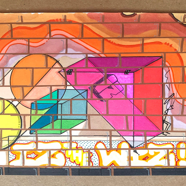 IZ THE WIZ - "Overkill " Drawing