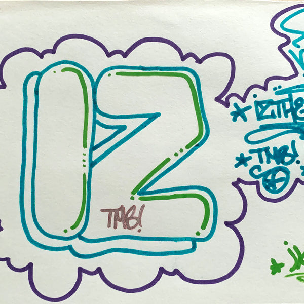IZ THE WIZ - "IZ" Drawing 2006