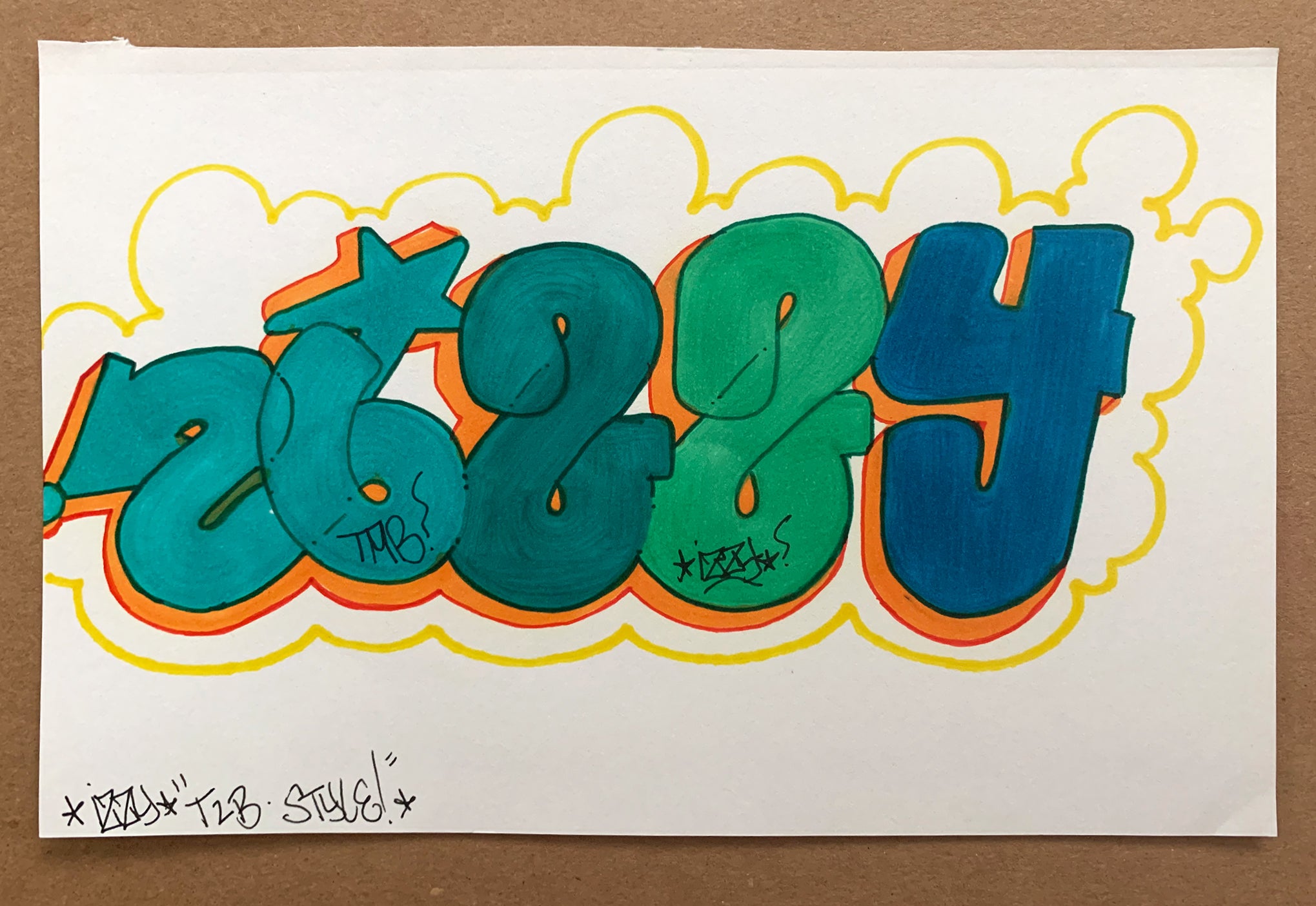 IZ THE WIZ - "IZZY " Drawing