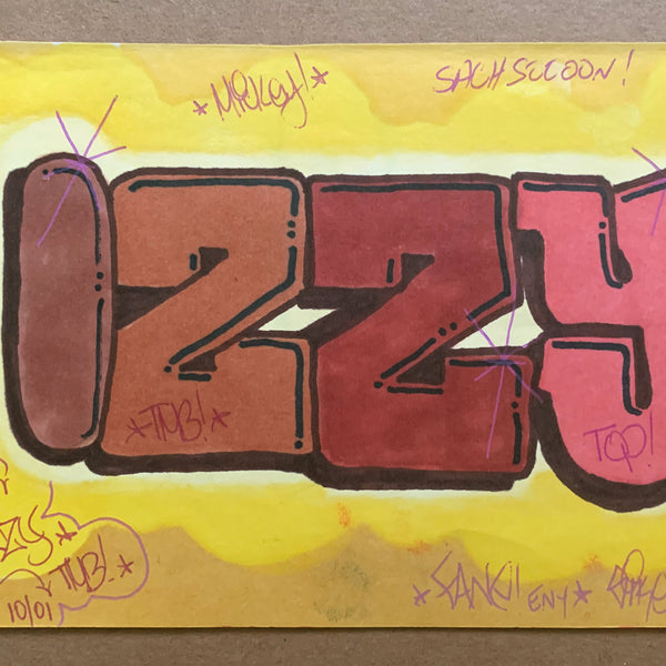 IZ THE WIZ - "IZZY" Drawing