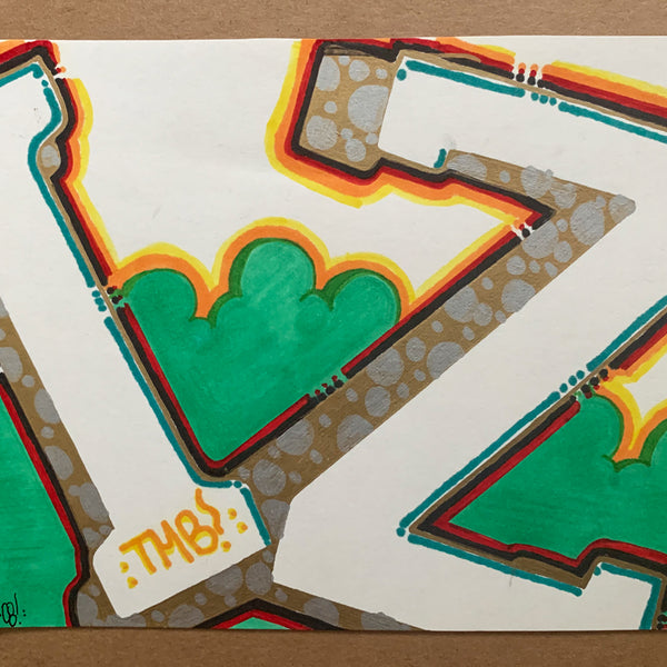 IZ THE WIZ - "IZ" Drawing