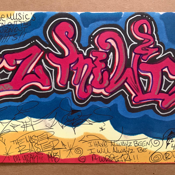 IZ THE WIZ - "IZ THE WIZ" Drawing 1993