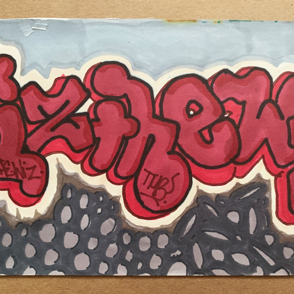 IZ THE WIZ - "IZ THE WIZ" Drawing 2006