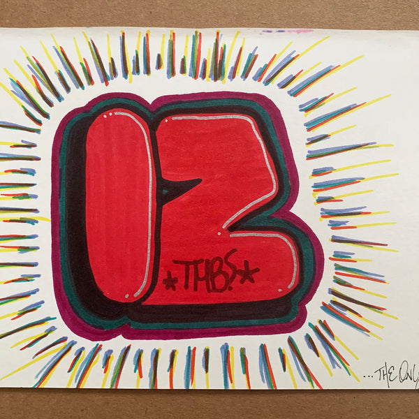 IZ THE WIZ - "IZ The Only" Drawing