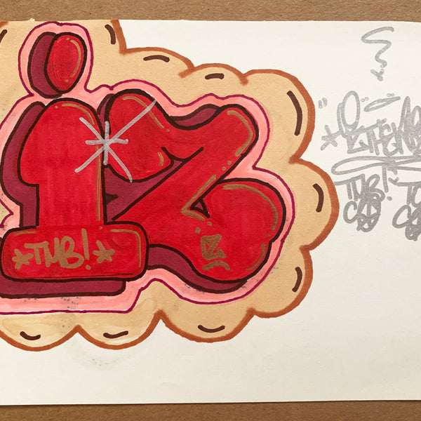 IZ THE WIZ - "IZ " Drawing