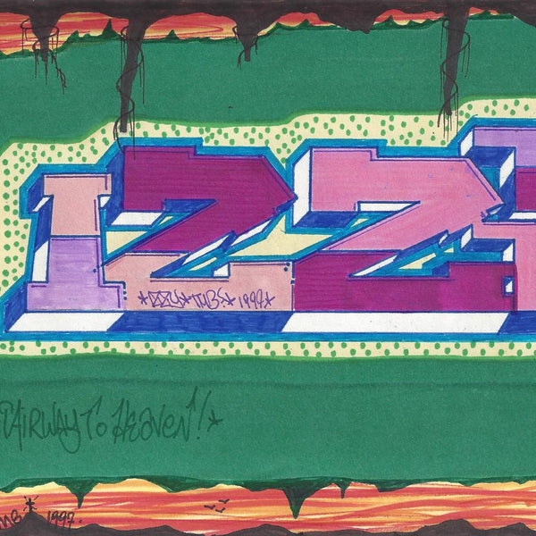 IZ THE WIZ - "Turn out the lights" Drawing