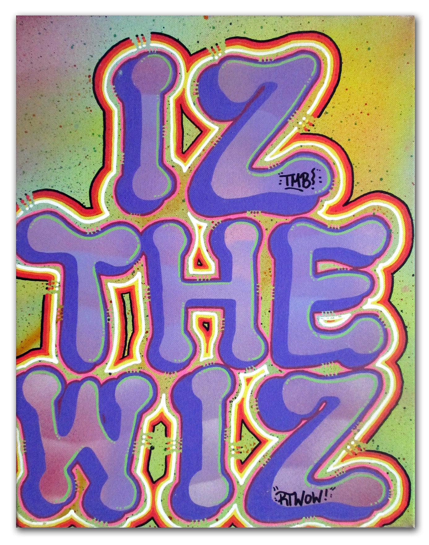 IZ THE WIZ - "IZ The Wiz" Canvas