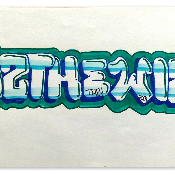 IZ THE WIZ - "IZ THE WIZ" Drawing