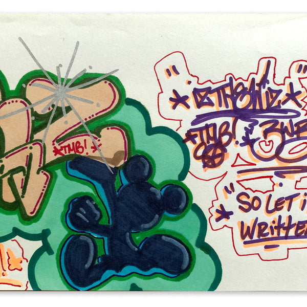 IZ THE WIZ - "So Let It be Written" Drawing