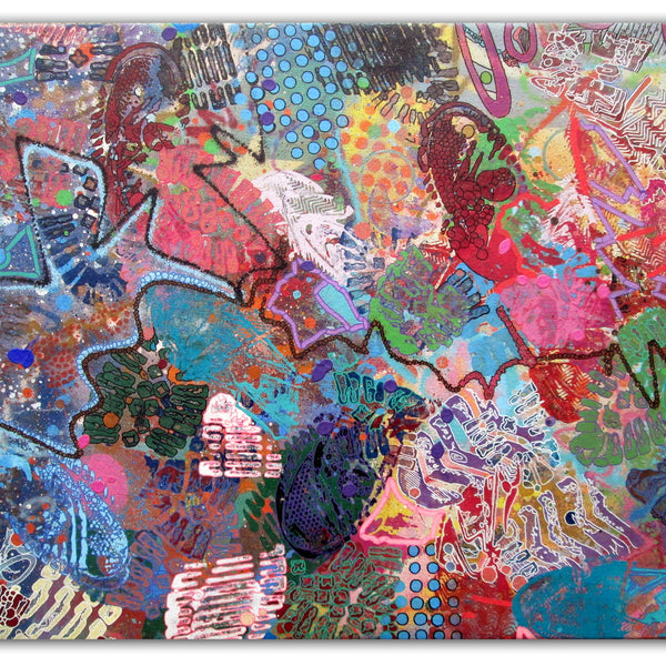 JON ONE - "Step Off", Painting