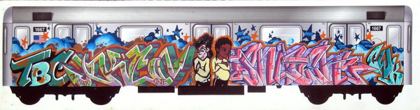 KC ONE, TBC & SNATCH CWK  "Untitled" Trains of Thought