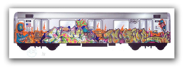 KEO  - "Trains of Thought" Print