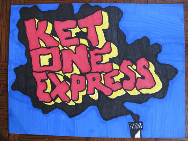 KET -  "Ket One Express" Drawing (Marker)