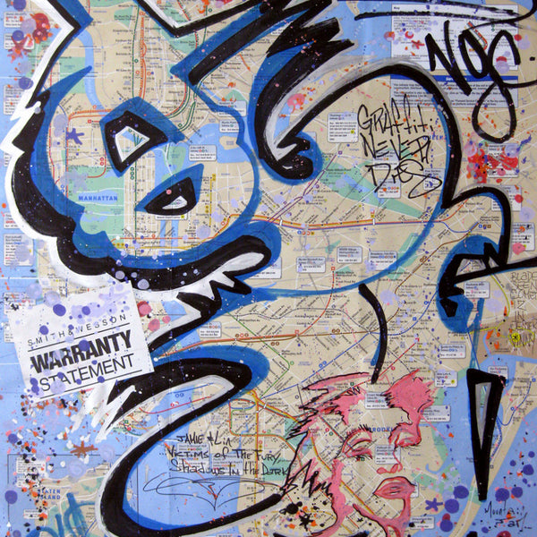 QUIK - "Madonna" NYC Map