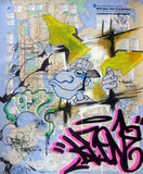 SEEN   "Wildstyle 19" Canvas & KR ONE Map