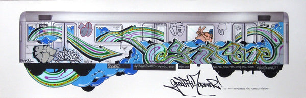 KR. ONE  "Graffiti Forever"  Trains of Thought