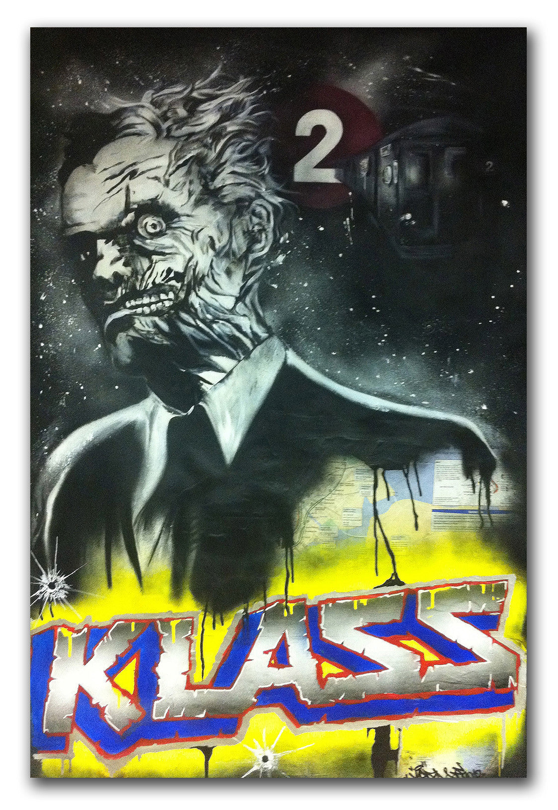 KLASS RTW  -  "Two Face"  Painting