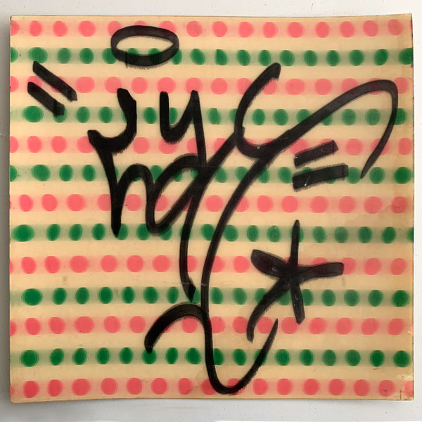 LA II  - "Tag" Lenticular circa early 1980's