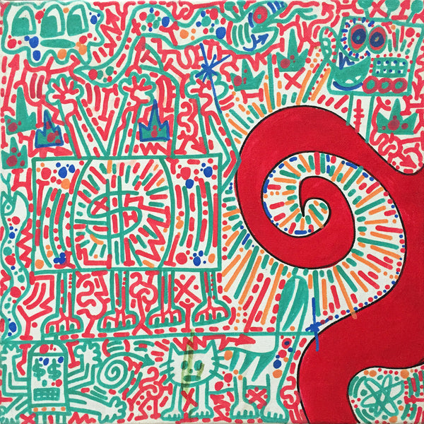 LA II  - Untitled" Painting