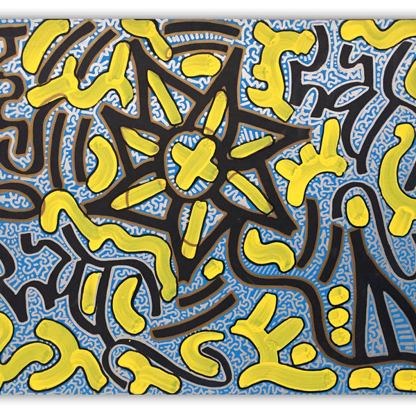 LA II  - "Yellow Flower" Painting