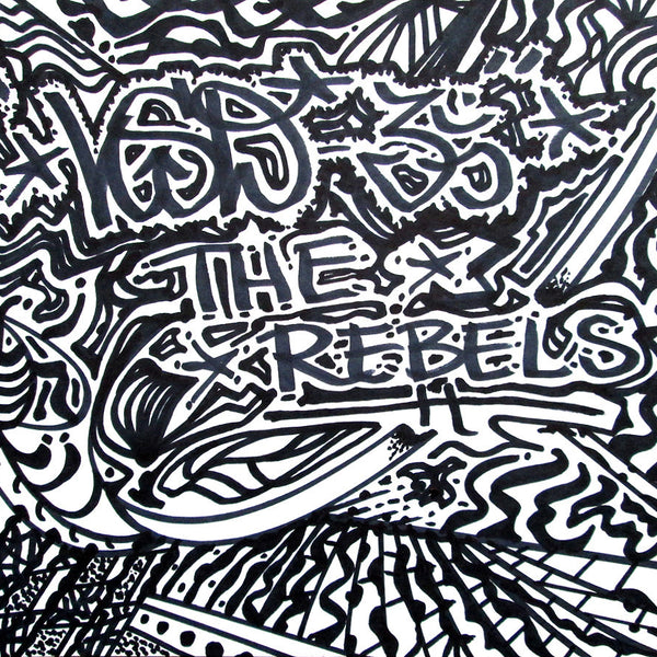 LSD OM- "The Rebels" Black Book Drawing