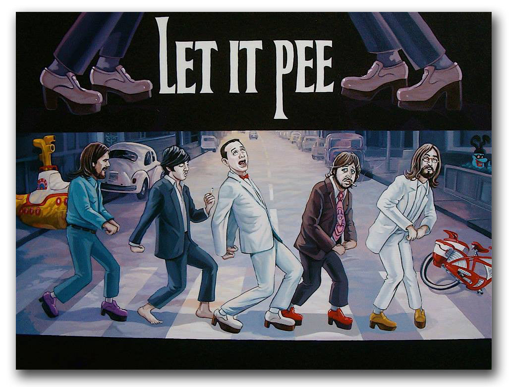 DAVE MACDOWELL - Let It Pee - Painting