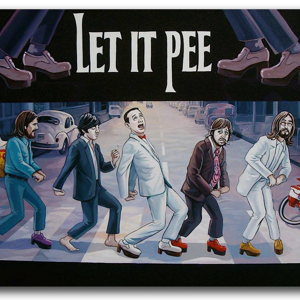 DAVE MACDOWELL - Let It Pee - Painting