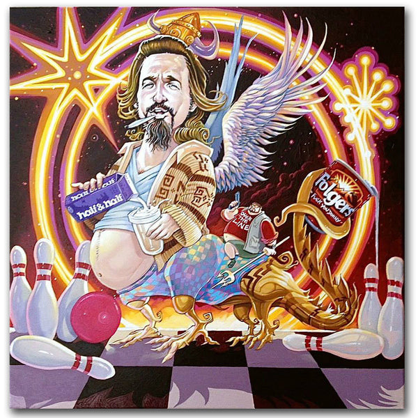 DAVE MACDOWELL - Like, Far Out Man  - Painting