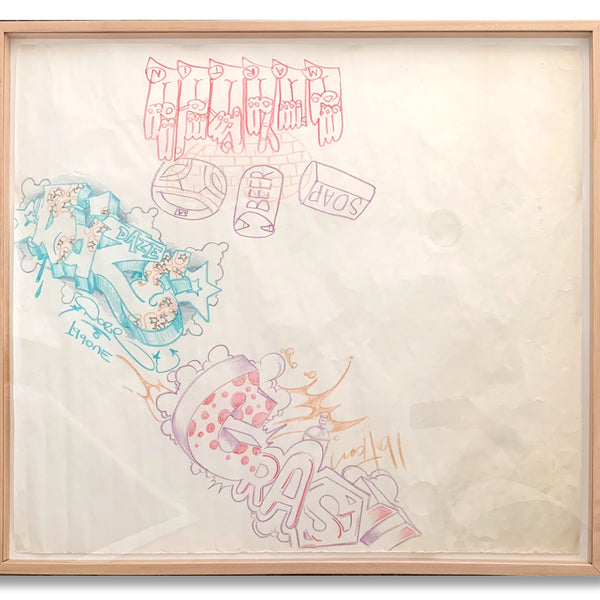 Martin Wong, DAZE & CRASH- 1991