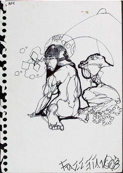 NOC 167 - "Seated Woman" Drawing