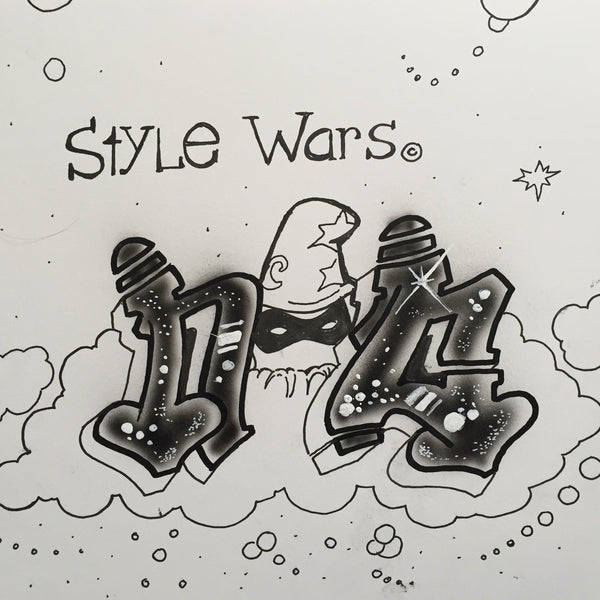 NOC 167 - "Style Wars"  Drawing