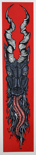 DENNIS McNETT - Snow leopard/Goat