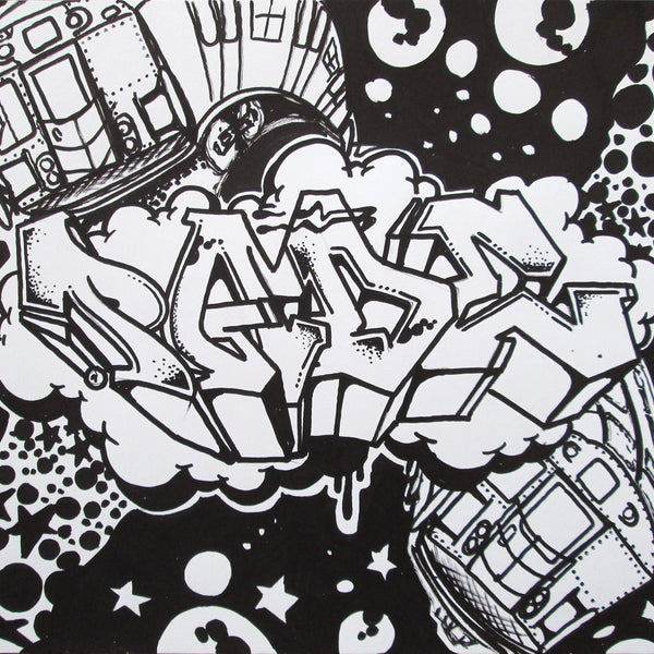 PADE " Untitled " Black Book Drawing