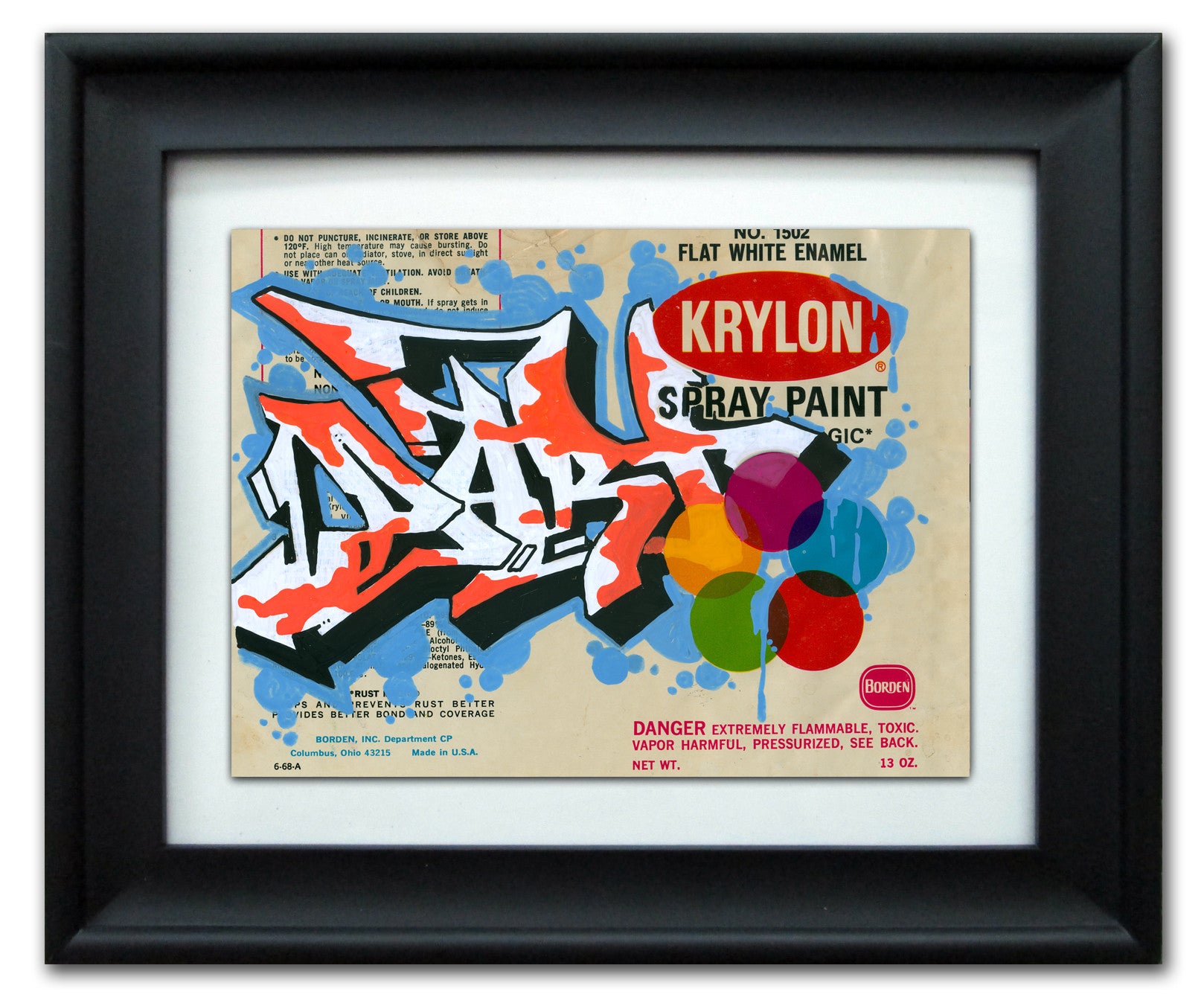PART ONE  - "Krylon" Vintage Label