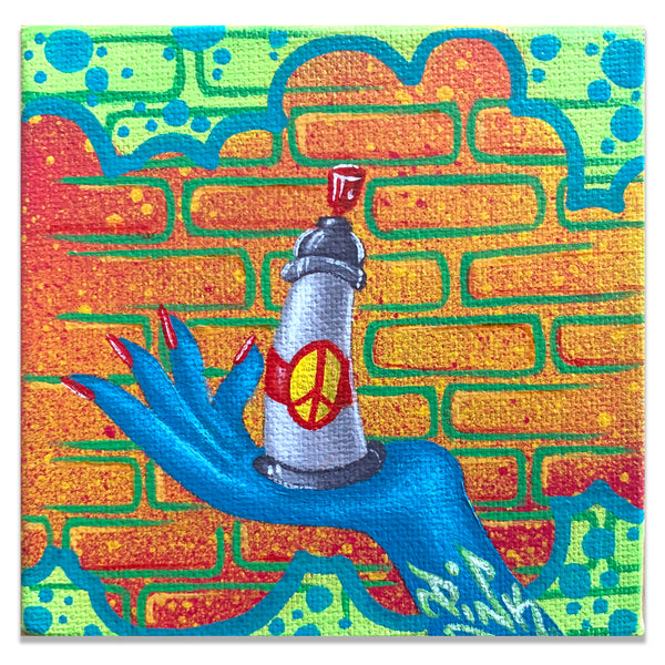LADY PINK "Peace, Love & Spray Paint”