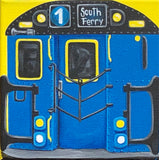 LADY PINK- "South Ferry  #1 IRT " Painting