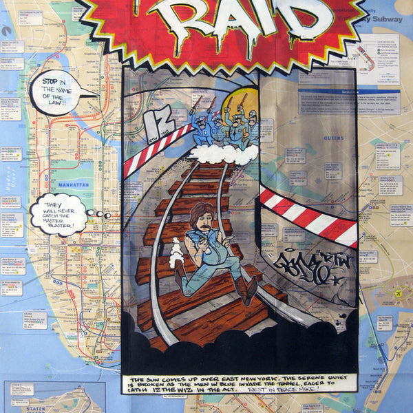 PADE "Its a Raid " NYC Map