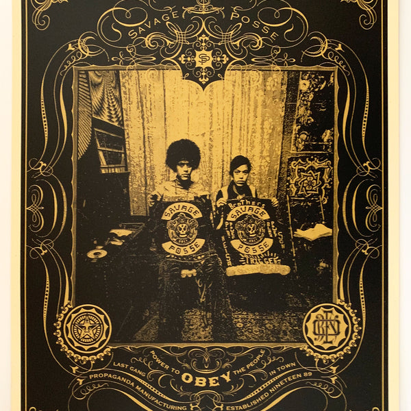 SHEPARD FAIREY - "SAVAGE POSSE 2 " Print