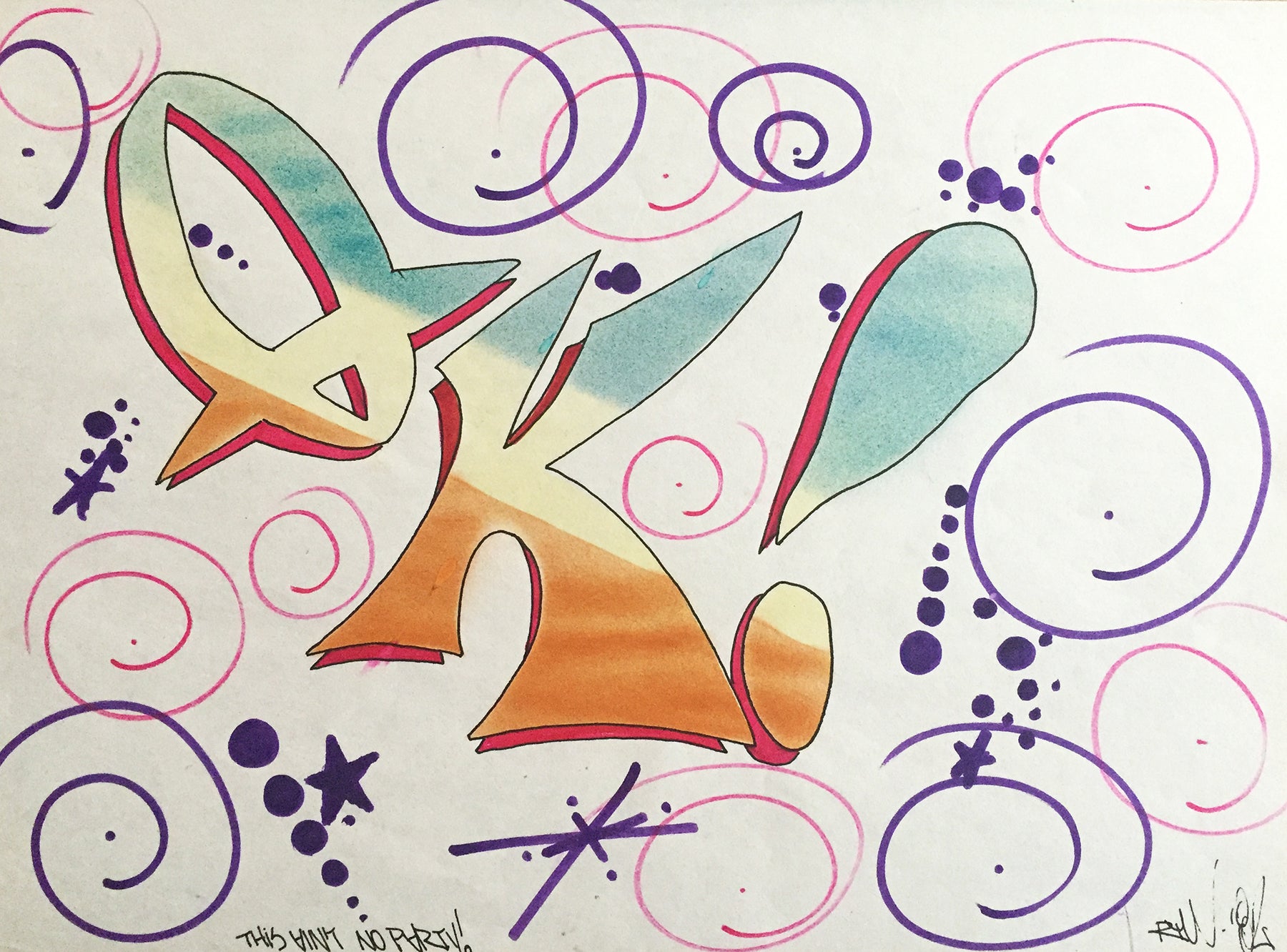 QUIK - "QK" Black Book Page 1984