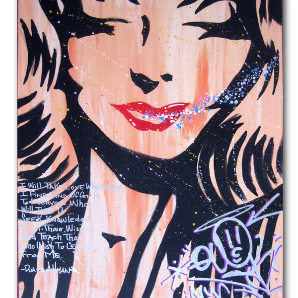 Quik - "Going Down Slow" Painting